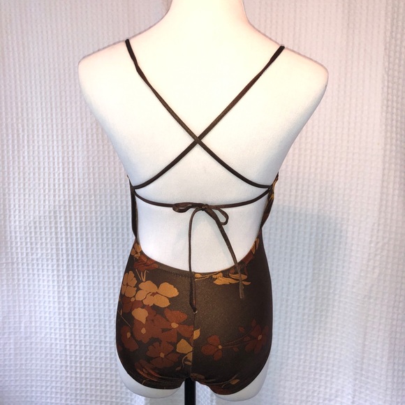 Vintage Deweeze Design One Piece Bathing Suit - Picture 3 of 9